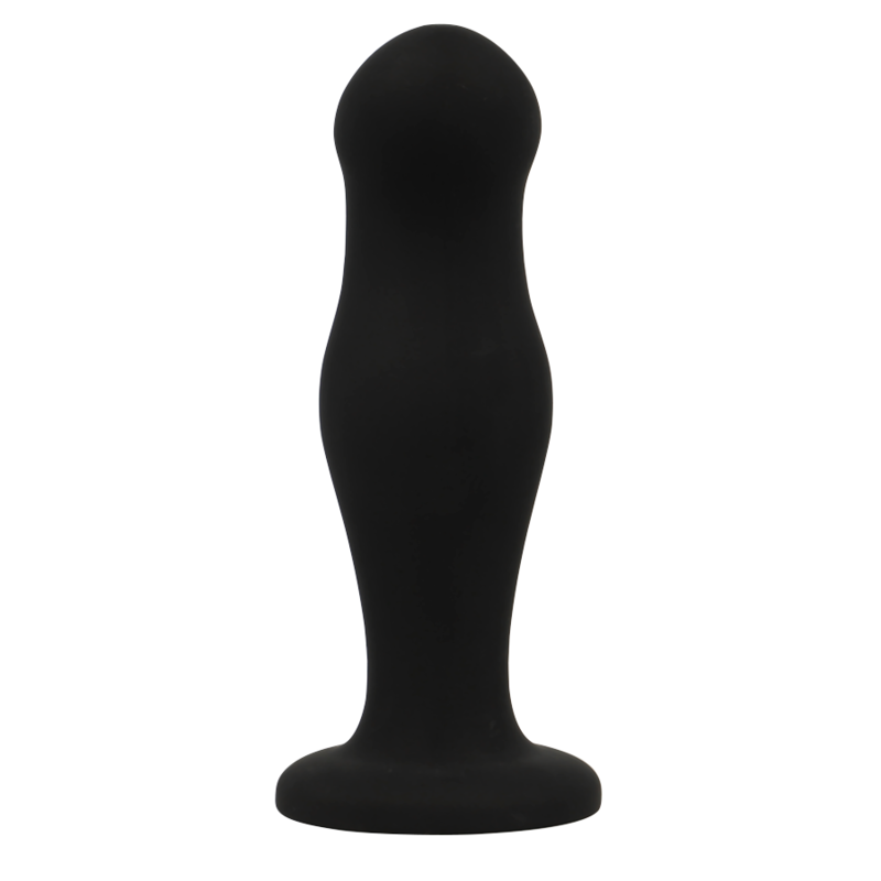 BLACK&SILVER - SEAN ANALPLUG PREMIUM SILIKONE SORT