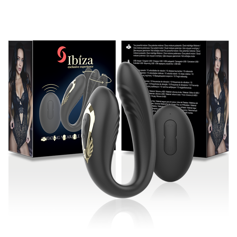 IBIZA - ROTERENDE DOBBELTVIBRATOR