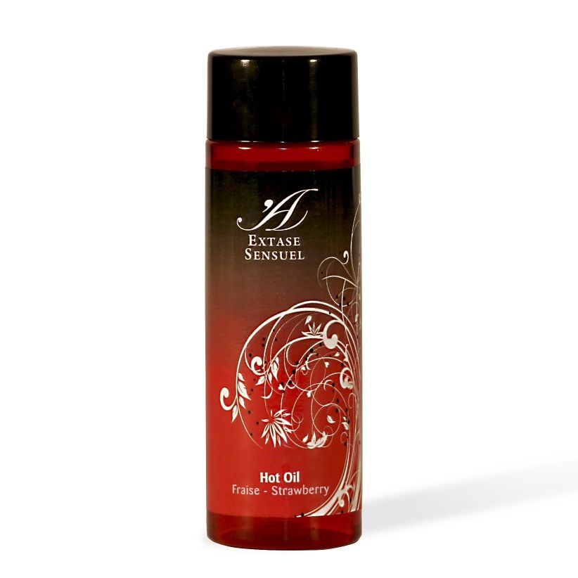 EXTASE SENSUAL - JORDBÆR VARME STIMULERENDE OLIE 100 ML