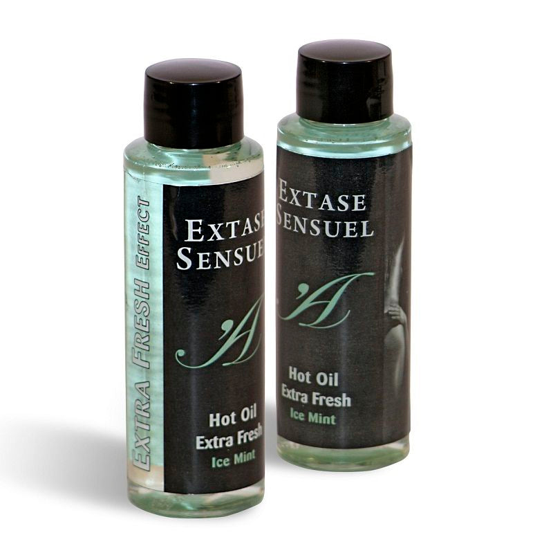 EXTASE SENSUAL - MASSAGEOLIE MED EKSTRA FRISK ISEFFEKT 100 ML