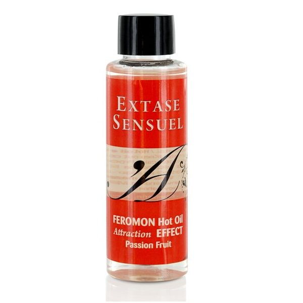 EXTASE SENSUAL - VARMEFFEKT MASSAGEOLIE MED PASSIONSFRUGTFEROMONER 100 ML