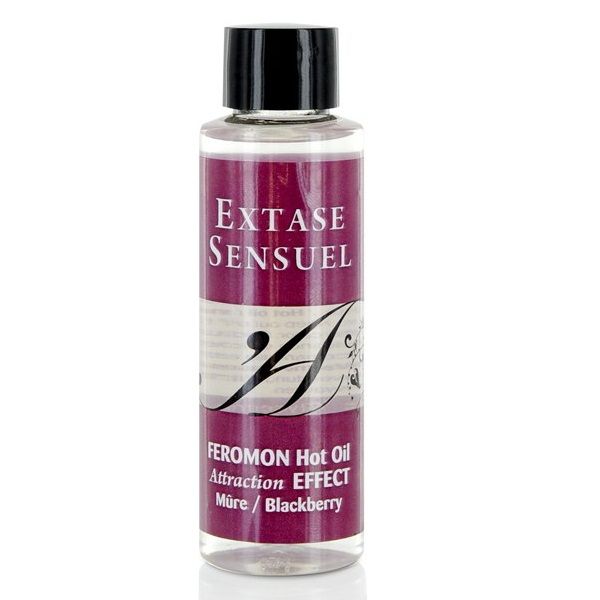 EXTASE SENSUAL - VARMEEFFEKT MASSAGEOLIE MED BROMBÆRFEROMONER 100 ML