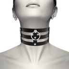 COQUETTE CHIC DESIRE - VEGANSK LÆDERCHOKER I FETISH-STIL
