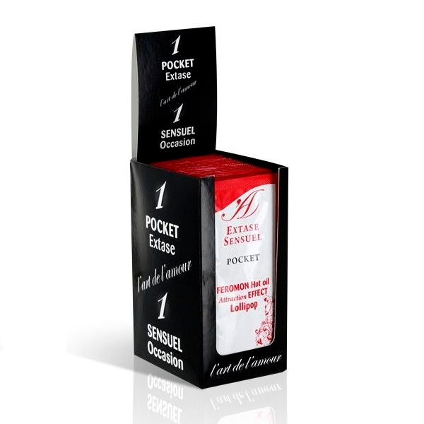 EXTASE SENSUAL - MASSAGEOLIE MED VARMEFFEKT FEROMONER SLIKKEPILLE 10 ML