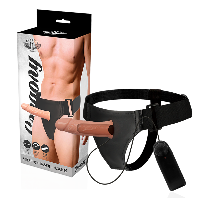 SELEATTRAKTION - GREGORY HOLLOW RNES MED VIBRATOR 16,5 CM -O- 4,3 CM