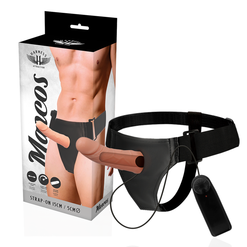 SELEATTRAKTION - RNES HULE STEL MED VIBRATOR 15 CM -O- 5 CM