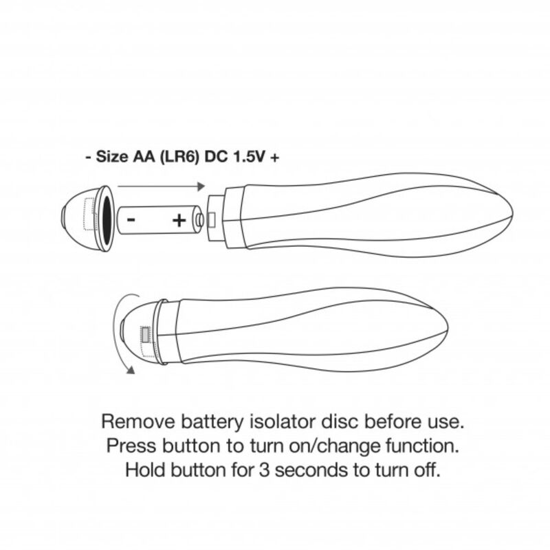 ROCKS-OFF - TWISTER VIBRATOR 10 TILSTAND
