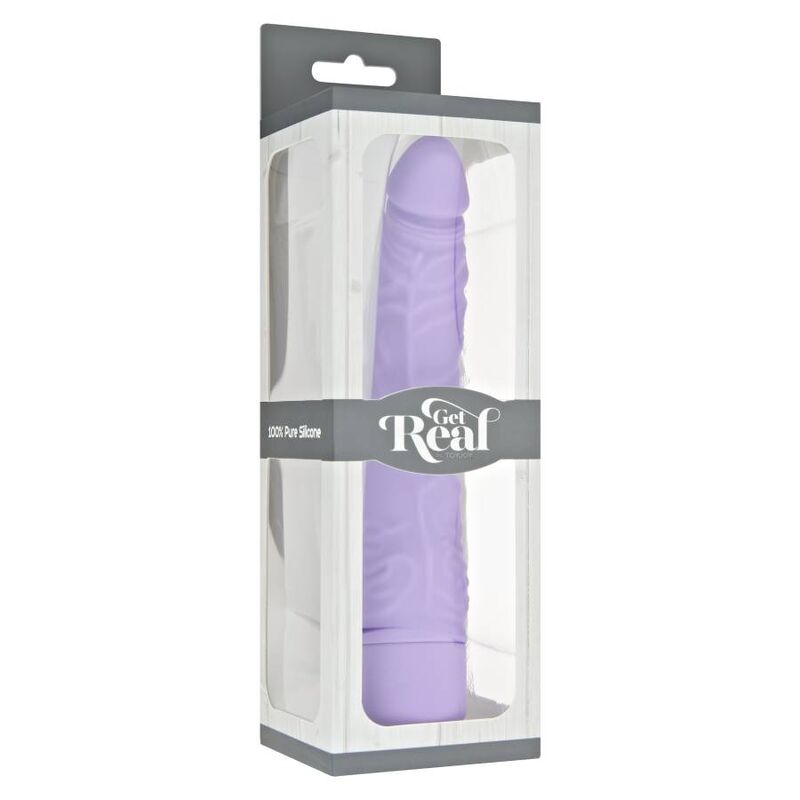 GET REAL - KLASSISK SLIM VIBRATOR LILLA
