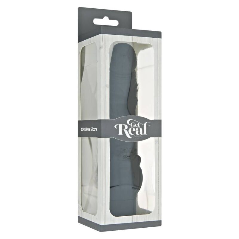 GET REAL - KLASSISK STIMVIBRATOR SORT