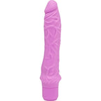 GET REAL - KLASSISK STOR LYSERØD VIBRATOR