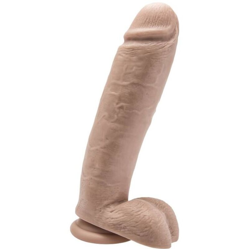 GET REAL - DILDO 25,5 CM MED NØGLER HUD