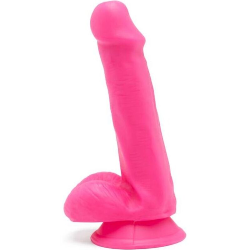 GET REAL - HAPPY DICKS DILDO 12 CM NØDDER LYSE