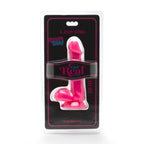 GET REAL - HAPPY DICKS DILDO 12 CM NØDDER LYSE