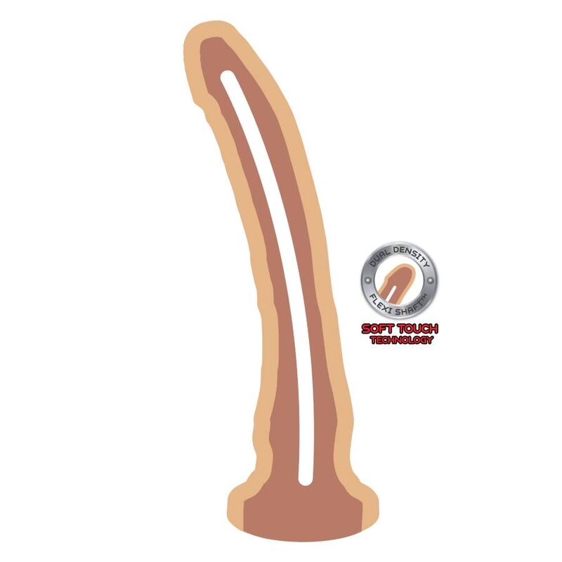 VÆR VIRKELIG - DOBBELT TÆTHED DONG 20,5 CM HUD