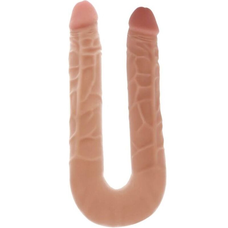 VÆR VIRKELIG - DOBBELT DONG 40 CM HUD