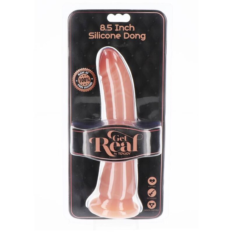 GET REAL - SILIKONE DONG 21 CM HUD