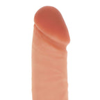 GET REAL - SILIKONE DILDO 20,5 CM MED NØGLER I HUD
