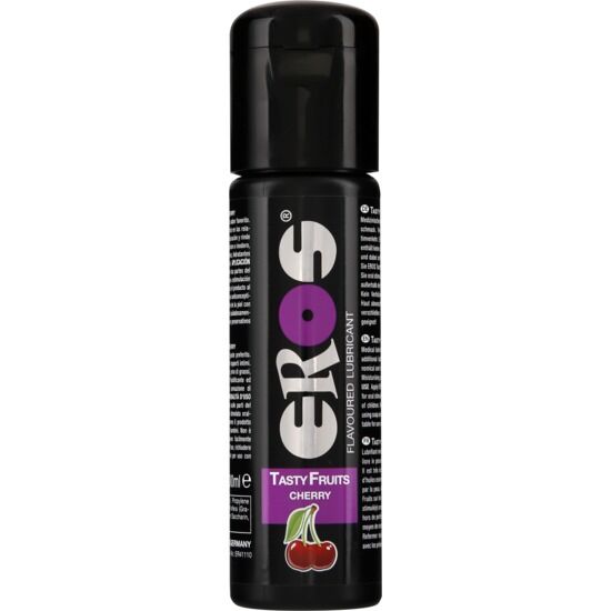EROS - LÆKKER FRUGTSMAGET GLIDEMIDDEL KIRSEBÆR 100 ML