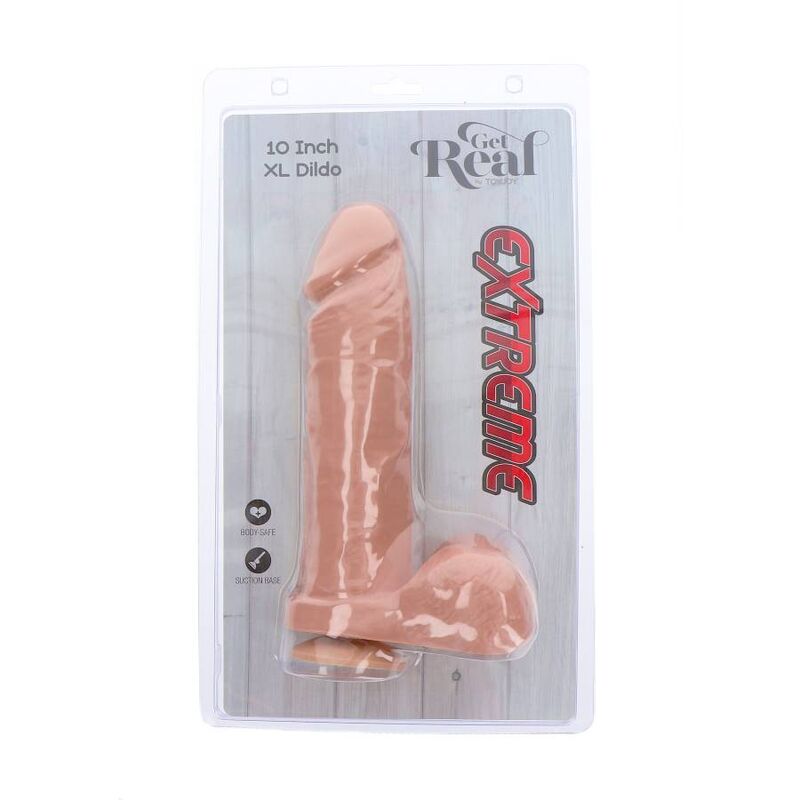 GET REAL - EKSTREM XL DILDO 25,5 CM HUD