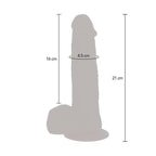 VÆR VIRKELIG - ROTERENDE PERLE VIBRERENDE DILDO HUD