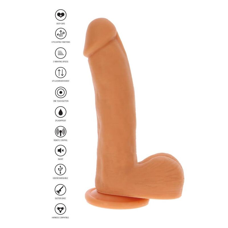 VÆR VIRKELIG - MAGNETISK PULS TILLIDSVÆRK DILDO HUD