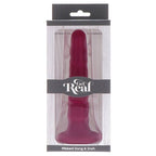 GET REAL - RIBBET DONG 12 CM RØD