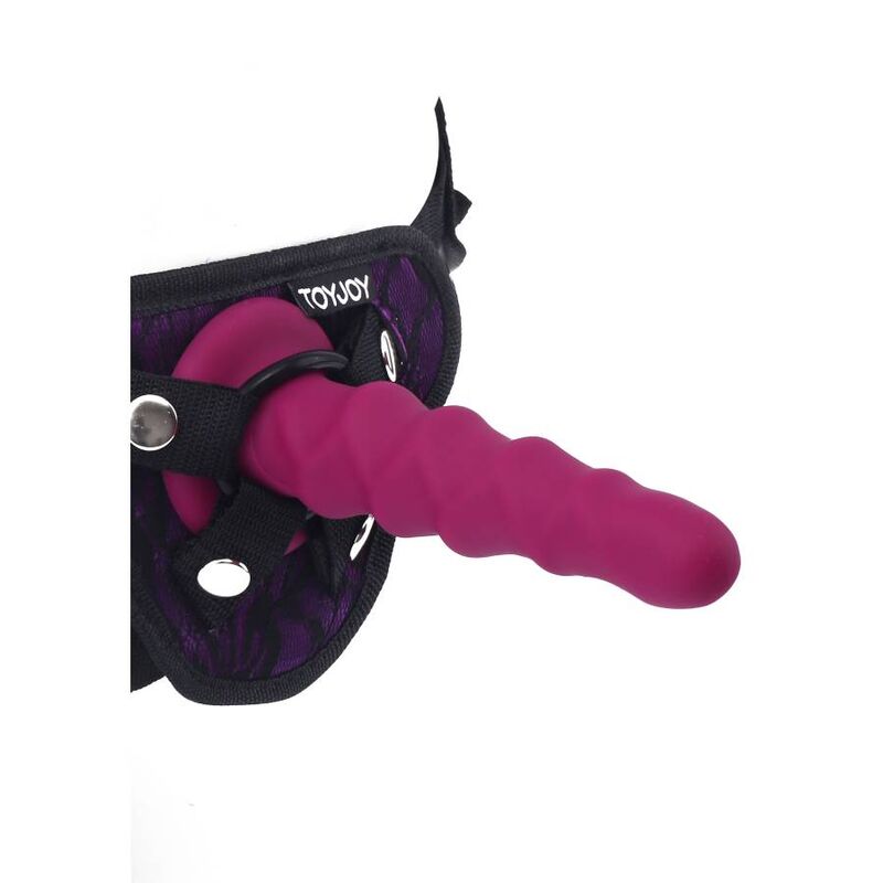 GET REAL - RIBBET DONG 12 CM RØD