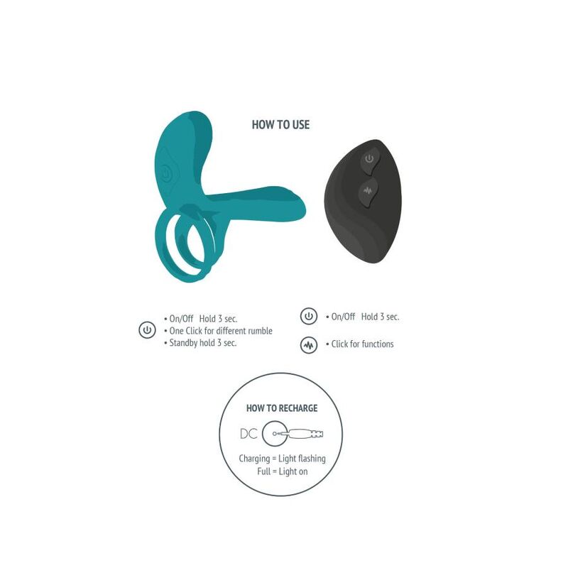 XOCOON - PARVIBRATORRING GRØN