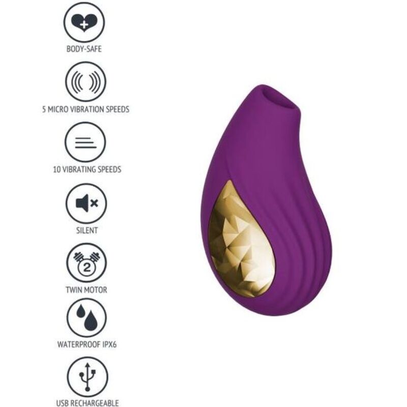 XOCOON - GUDDOMMELIG KÆRLIGHEDSSTIMULATOR LILLA