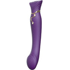 ZALO - QUEEN G-SPOT PULS WAVE VIBE LILLA