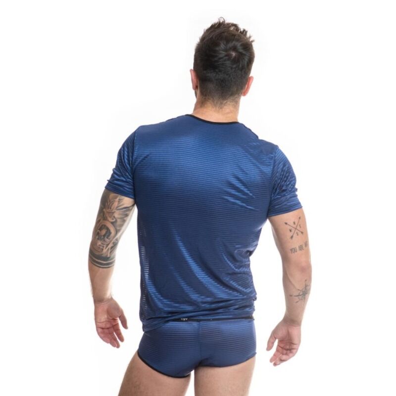 ANAIS HERRE - MARINEBLÅ T-SHIRT XL