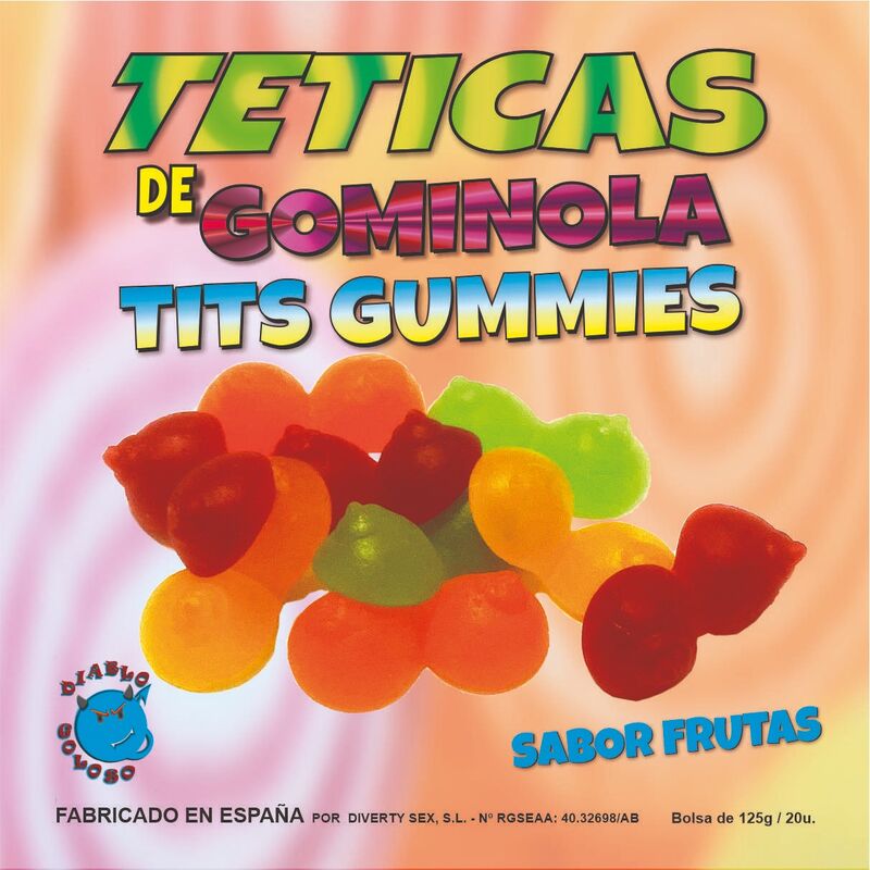 DIABLO GOLOSO - ASSORTEREDE GLASSY GUMMY Sutter