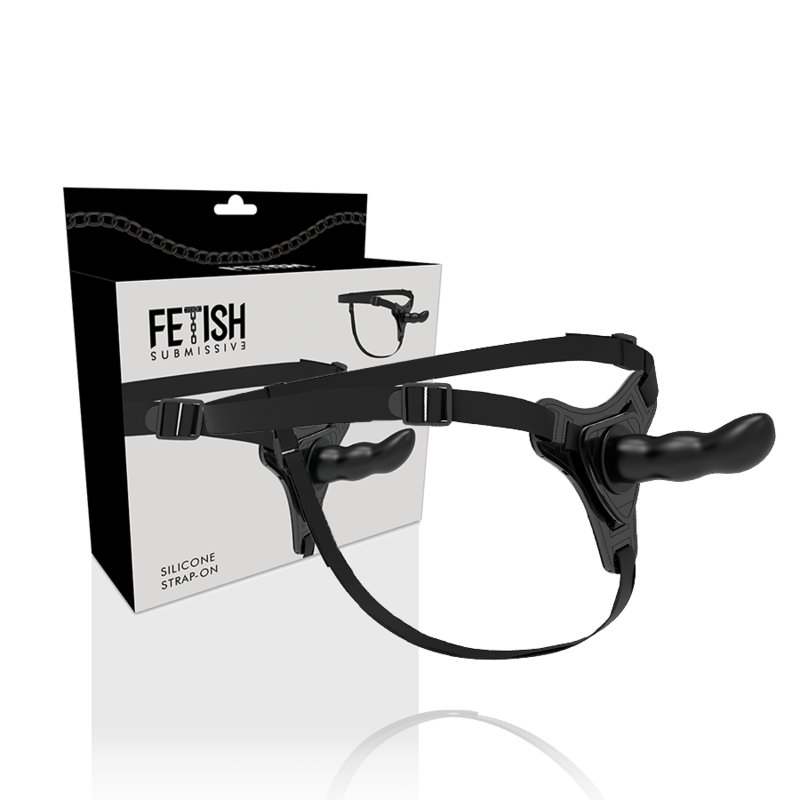 FETISH UNDERSODIG SELE - SORT SILIKONE G-PUNKT 16 CM