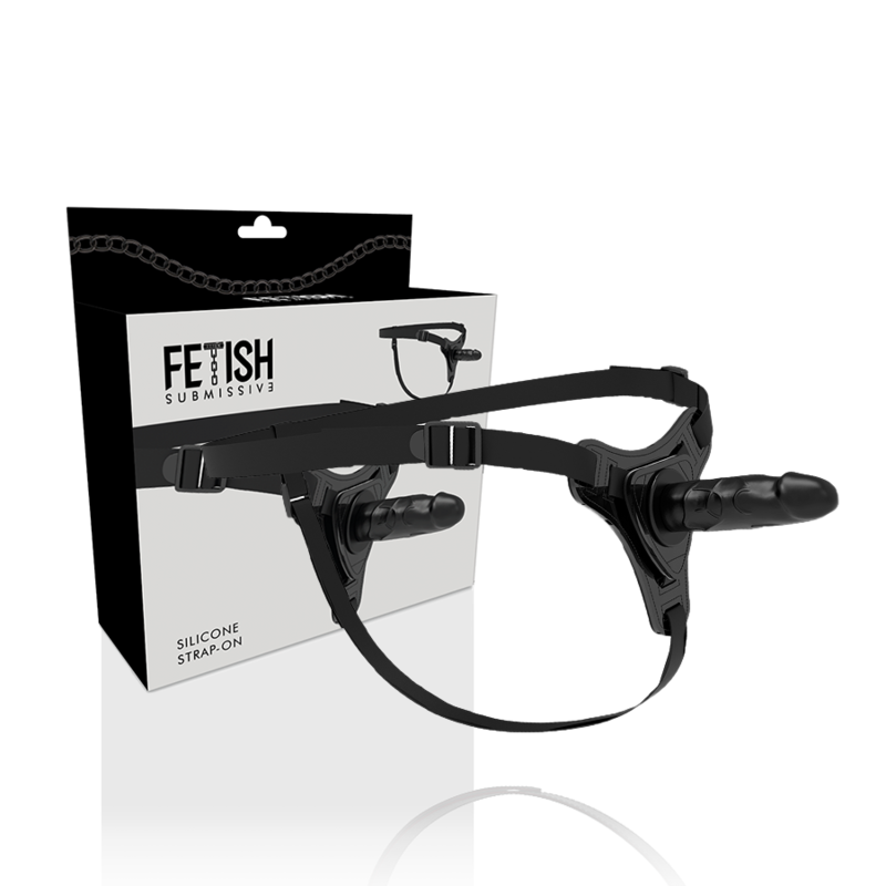 FETISH UNDERSODIG SELE - REALISTISK SORT SILIKONE 15 CM