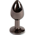 SECRETPLAY - GUNMETAL BUTT PLUG LILLE STØRRELSE 7 CM
