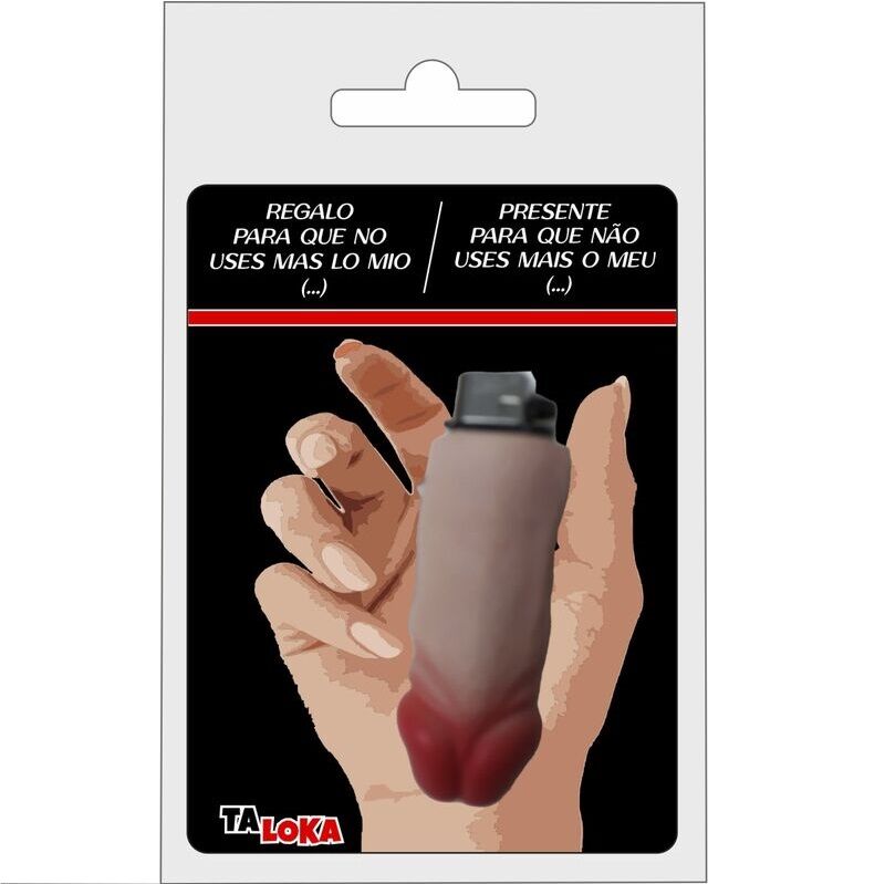TALOKA - FANTASTISK LIGHTER I FORM AF EN HØDFARVET PENIS