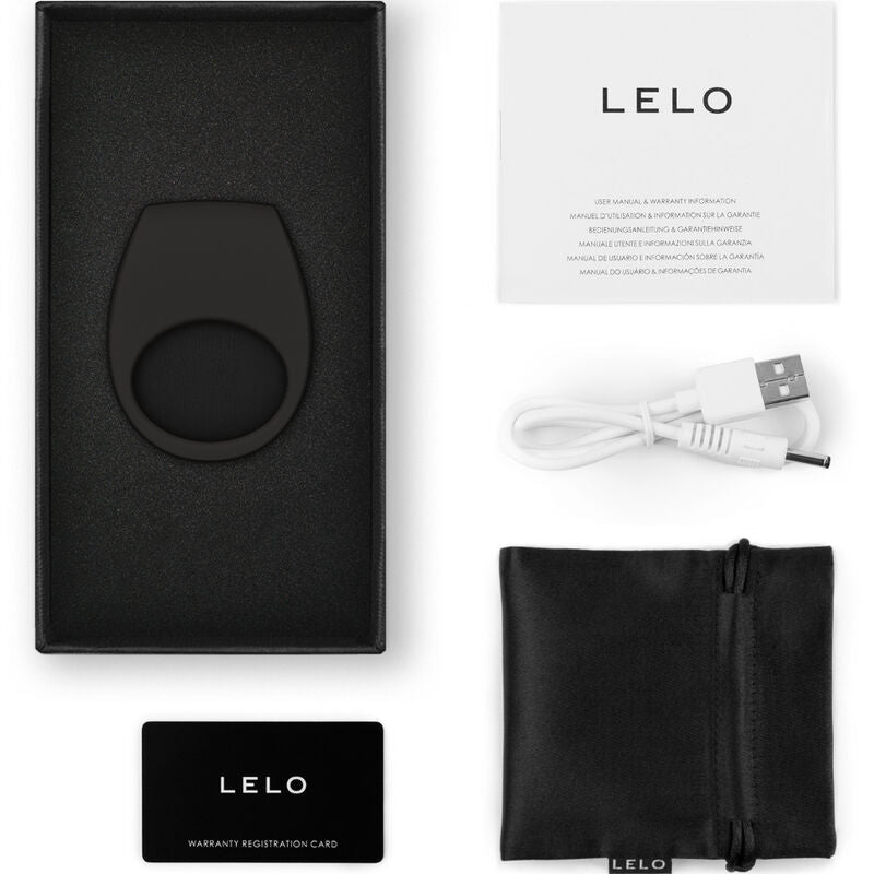 LELO - TOR 3 SORT VIBRATORRING