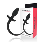 DARKNESS - ANALPLUG 28 CM SORT SILIKONE