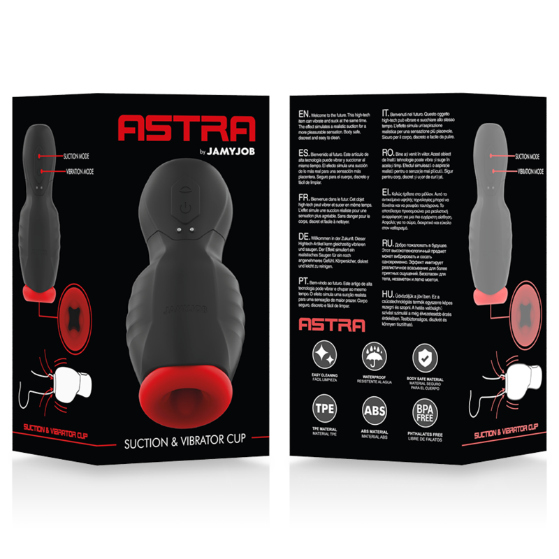 JAMYJOB - ASTRA ORAL EXTREM VIBRATION OG SUGNING