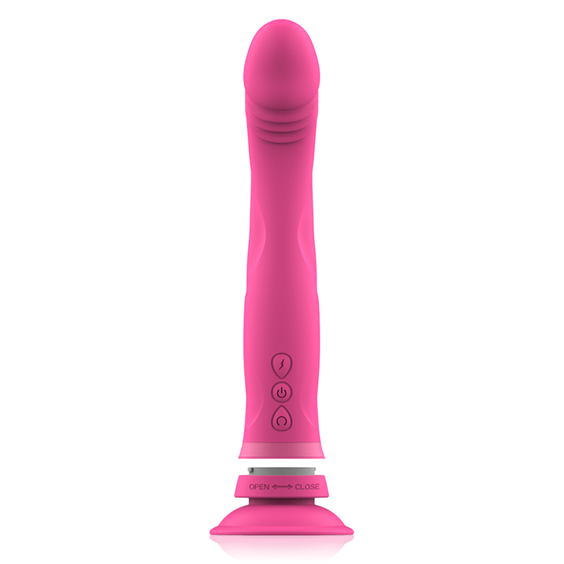 INTENSE - MICHELANGELO PINK SILIKONE VIBRATOR DILDO