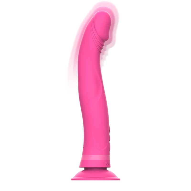 INTENSE - MICHELANGELO PINK SILIKONE VIBRATOR DILDO