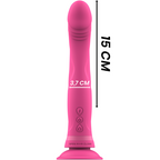 INTENSE - MICHELANGELO PINK SILIKONE VIBRATOR DILDO