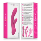 INTENSE - LUIGI KANINVIBRATOR PINK FLYDENDE SILIKONE