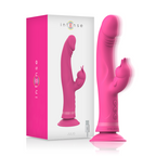 INTENSE - JULIO KANINVIBRATOR PINK SILIKONE