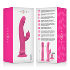 INTENSE - JULIO KANINVIBRATOR PINK SILIKONE