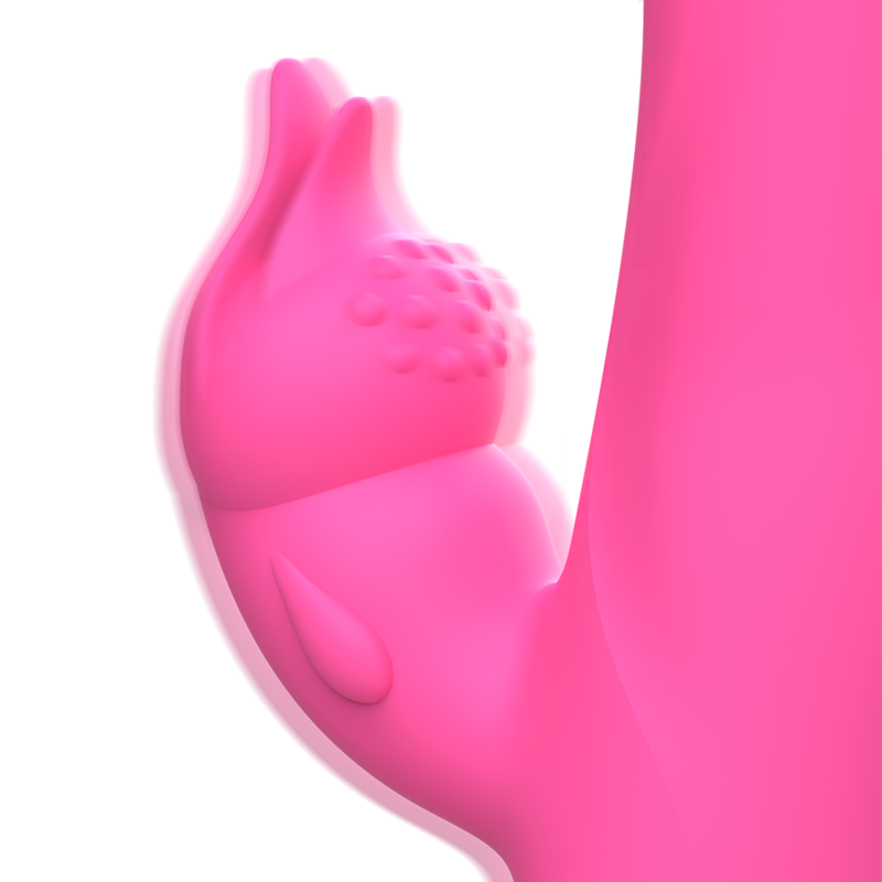 INTENSE - JULIO KANINVIBRATOR PINK SILIKONE