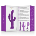 INTENSE - CASANOVA KANIN SILIKONE VIBRATOR TRIPLE MOTOR LILLA