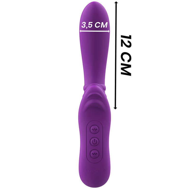INTENSE - HARRY FLEKSIBEL VIBRATOR MED LILLA TUNGE