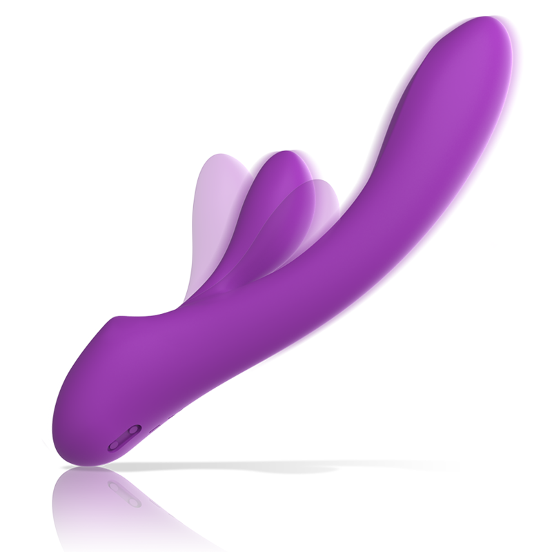 INTENSE - LUIGI KANINVIBRATOR FLYDENDE SILIKONE LILLA