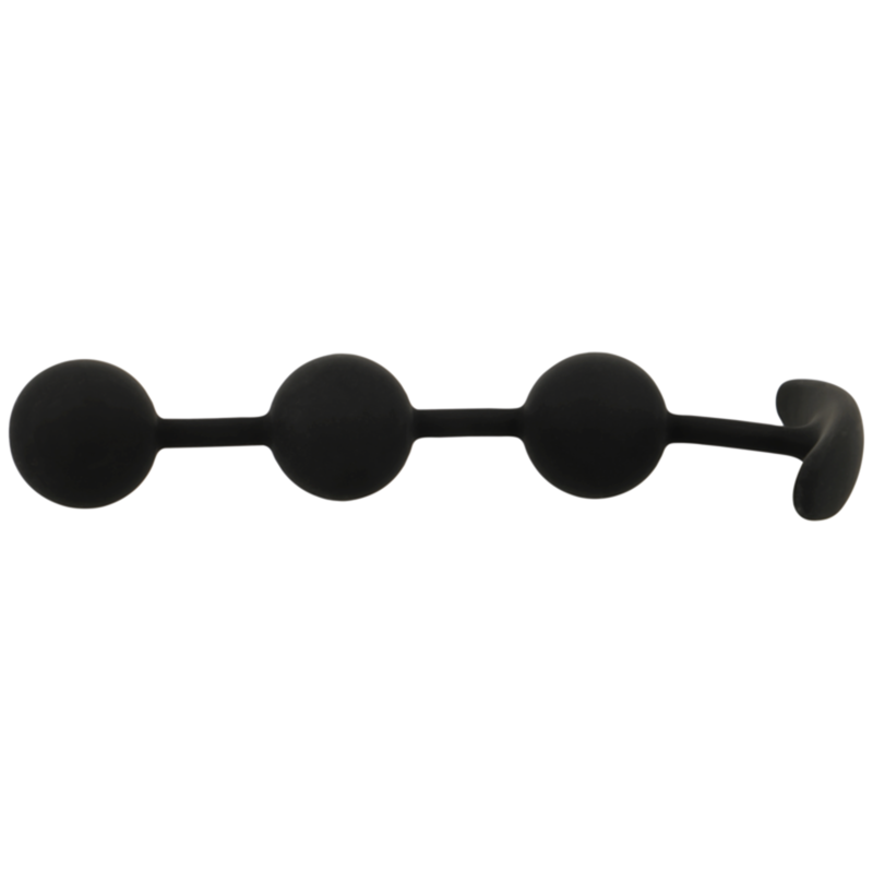 BLACK&SILVER - HARRY ANAL ROSANKRANS 3 SILIKONEKUGLER 14 CM